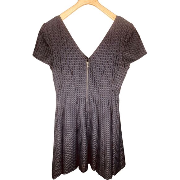 MAEVE x Antropologie | Textured Cap-Sleeve Fit-&-Flare Midi Dress Size 10 | EUC - Picture 9 of 13